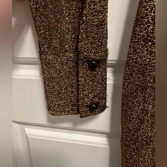 Kittenish Bronze Sparkly Dress - Picture 4 of 9